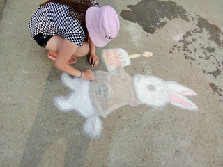 Конкурс Большой конкурс рисунков на асфальте, Игонина Светлана 2