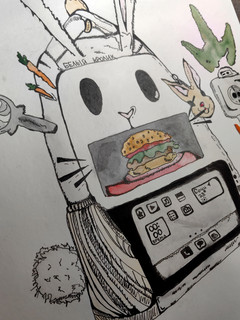 Конкурс Рисуем рюкзак будущего!, Гафурова Ксения 3