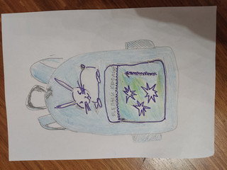 Конкурс Рисуем рюкзак будущего!, Шах-Назаррва Евгения 2