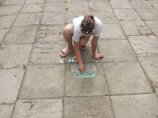 Конкурс Большой конкурс рисунков на асфальте, Кибирева Ирина 2