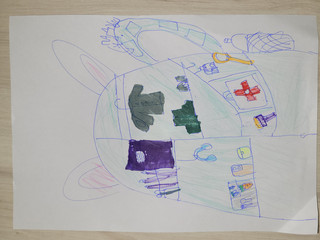 Конкурс Рисуем рюкзак будущего!, Лопатина Евгения 1