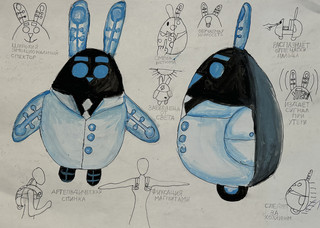 Конкурс Рисуем рюкзак будущего!, Михайловна Мадина 1