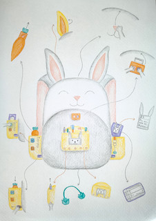 Конкурс Рисуем рюкзак будущего!, Михальченко Марина 1