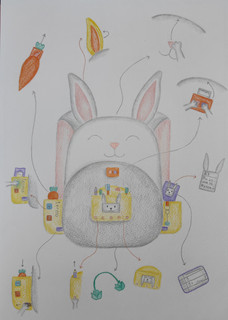 Конкурс Рисуем рюкзак будущего!, Михальченко Марина 2