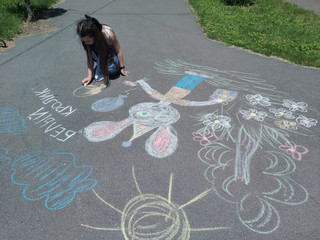 Конкурс Большой конкурс рисунков на асфальте, Белоенко Любовь 4