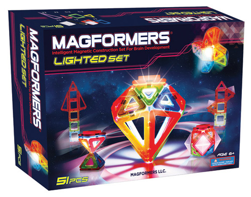 Светящиеся детали наборов Mgformers помогут собрать удивительные фигуры