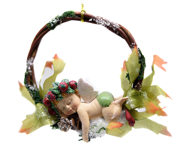 Керамическое украшение на новый год Новогоднее керамическое украшение