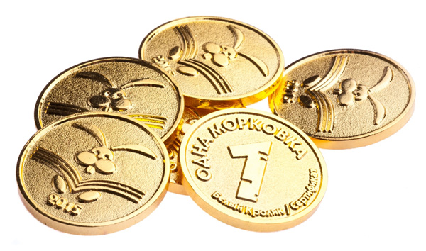 Акция в Белом Кролике, золотые монеты удваивают номинал!