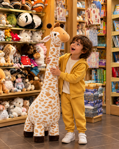 Child hugs a plush giraffe.png