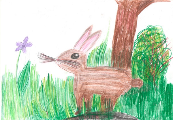 Конкурс весенних рисунков, Ирина, 11 лет, апрель 2022