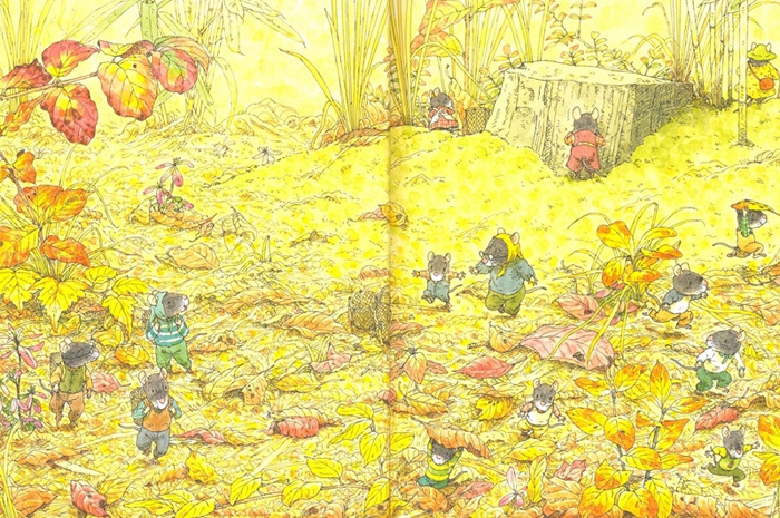 Кадзуро Ивамура, книги про лесных мышей