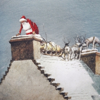 Кларк Мур Клемент, Рождественская ночь, иллюстрация