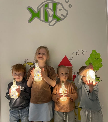 Мастер-класс Светильники в бутылках