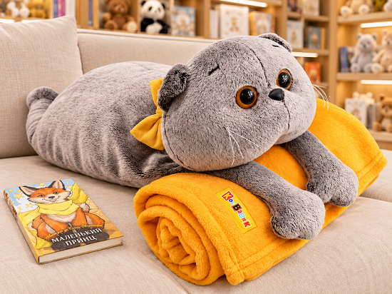 Plush Kitten with The Little Prince.png