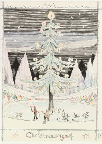Толкин, Письма Рождественского Деда, иллюстрации