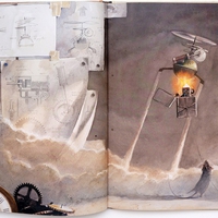 Торбен Кульманн: Линдберг. Невероятные приключения летающего мышонка, разворот книги