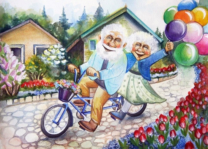 Поздравляем с Днем бабушек и дедушек!