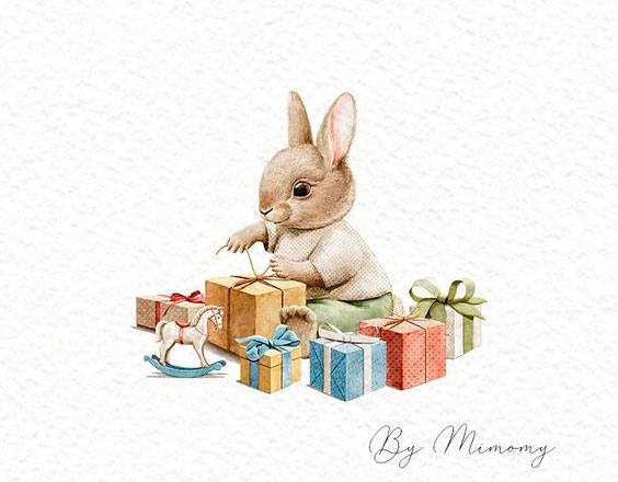 Белый Кролик доставляет подарки