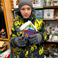 Детские мастер-классы январь 2024г, Чудо-домик