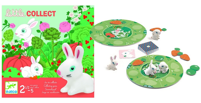 Настольная игра для малышей от Djeco - Маленький кролик