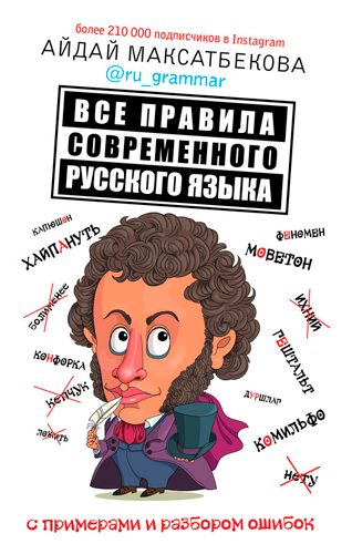 Книга Все правила современного русского языка с примерами и разбором ошибок