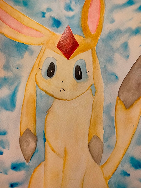 Конкурс нарисуй кролика в стиле, Флоча Софья