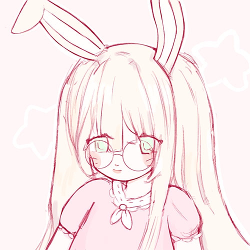 Конкурс нарисуй кролика в стиле аниме, Мария 13 лет