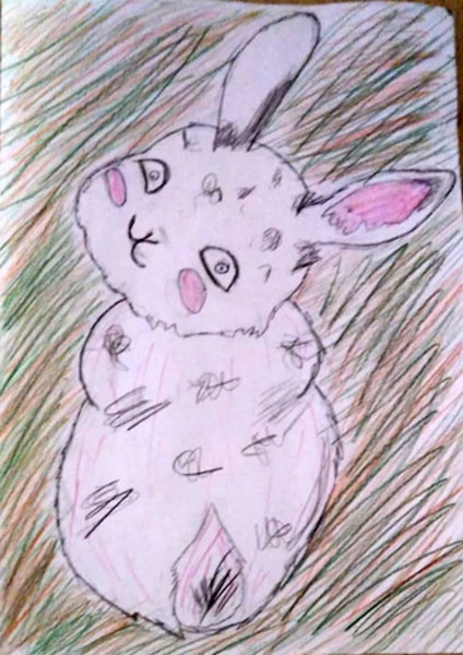 Конкурс нарисуй кролика в стиле аниме Новоселова-Валерия