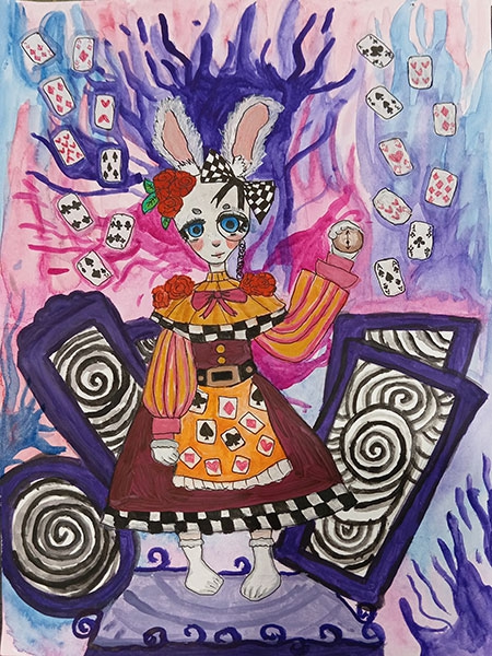 Конкурс нарисуй кролика в стиле аниме Рудько-Лидия