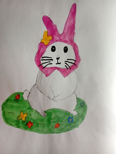 Конкурс нарисуй кролика в стиле аниме, Аничкина Анна