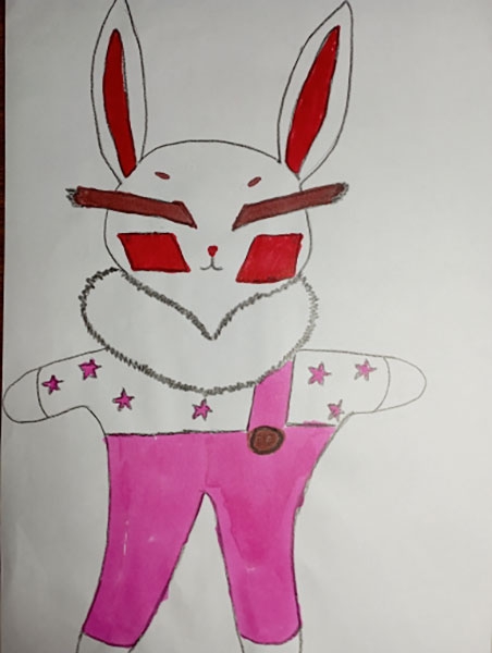 Конкурс нарисуй кролика в стиле аниме, Кочетов Тимур
