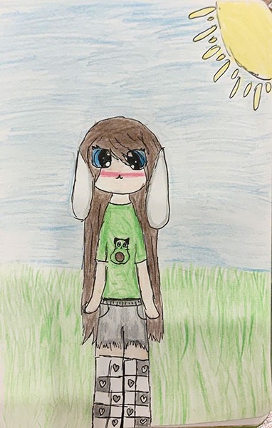 Конкурс нарисуй кролика в стиле, Грузина Мария