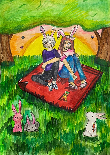 Конкурс нарисуй кролика в стиле, Маршталлер