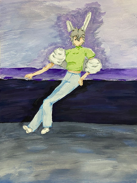 Конкурс нарисуй кролика в стиле аниме, Салангина