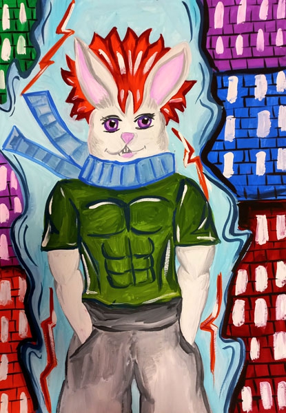 Конкурс Нарисуй Кролика в стиле аниме