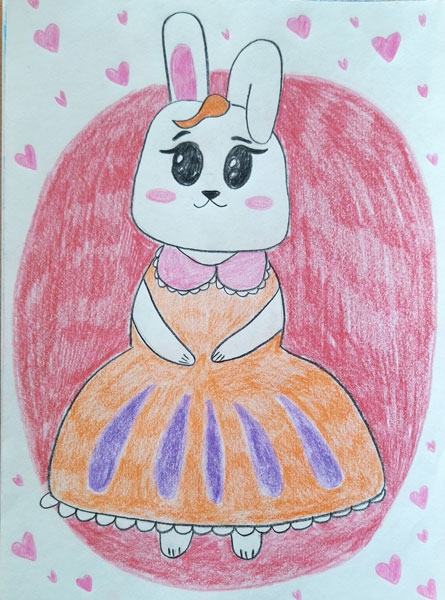 Конкурс Нарисуй Кролика в стиле аниме