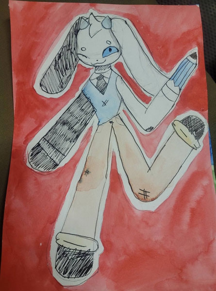 Конкурс Нарисуй Кролика в стиле аниме