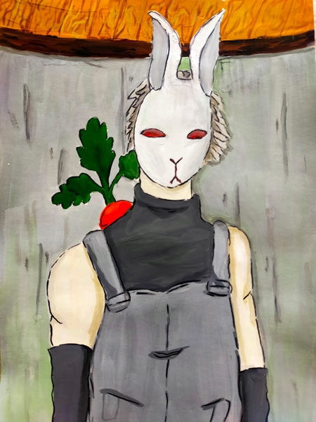 Конкурс Нарисуй Кролика в стиле аниме