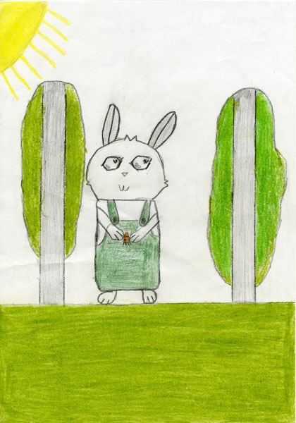 Конкурс Нарисуй Кролика в стиле аниме