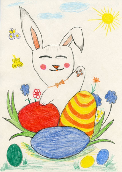 Конкурс Нарисуй Кролика в стиле аниме