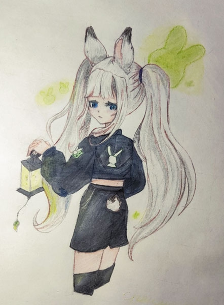 Конкурс Нарисуй Кролика в стиле аниме