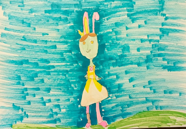 Конкурс Нарисуй Кролика в стиле аниме