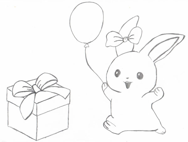 Конкурс Нарисуй Кролика в стиле аниме