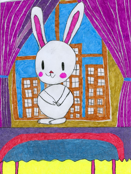 Конкурс Нарисуй Кролика в стиле аниме