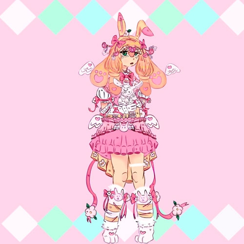 Конкурс Нарисуй Кролика в стиле аниме, Кандыкова Ляйсан