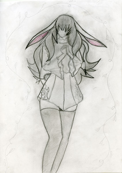 Конкурс Нарисуй Кролика в стиле аниме, Кочнева Регина