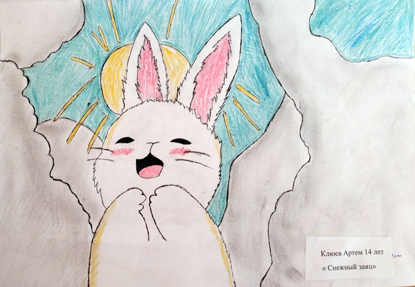Конкурс Нарисуй Кролика в стиле аниме, Клюев Артем