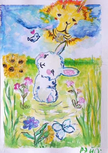 Конкурс Нарисуй Кролика в стиле аниме,