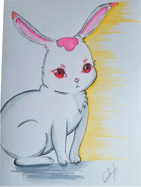 Конкурс Нарисуй Кролика в стиле аниме, Халилов Амир