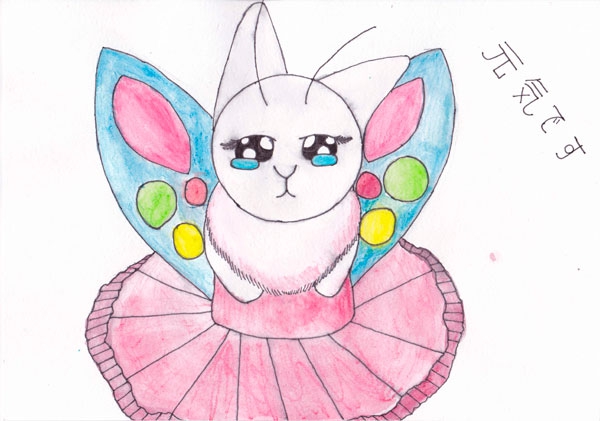 Конкурс Нарисуй Кролика в стиле аниме, Симчинская Ксения
